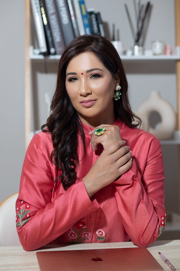 Rakhi Beekrum at her desk